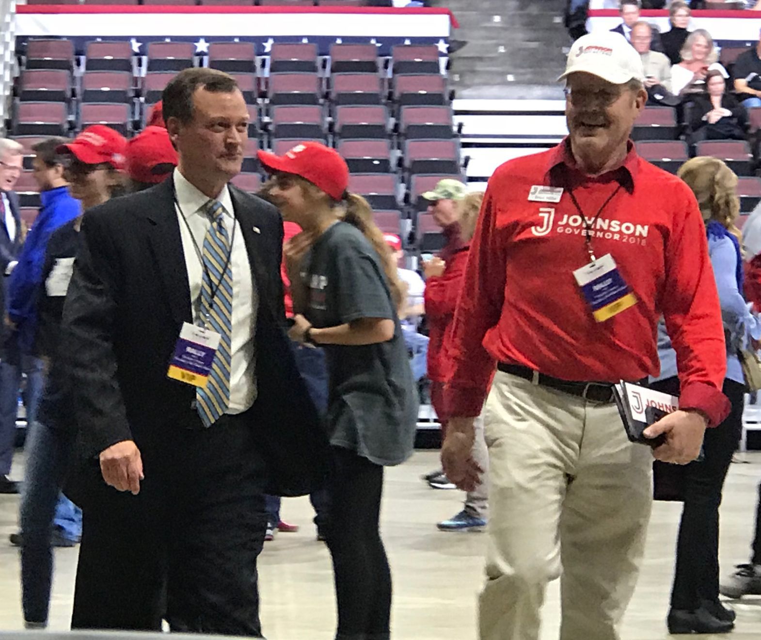 Jeff Johnson Trump rally